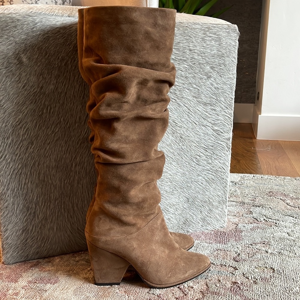 Stuart Weitzman Smashing Knee High Boot In Nutmeg - image 4